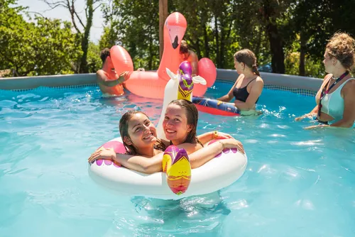 ruf Gästeim Pool im Baycamp in Opatija