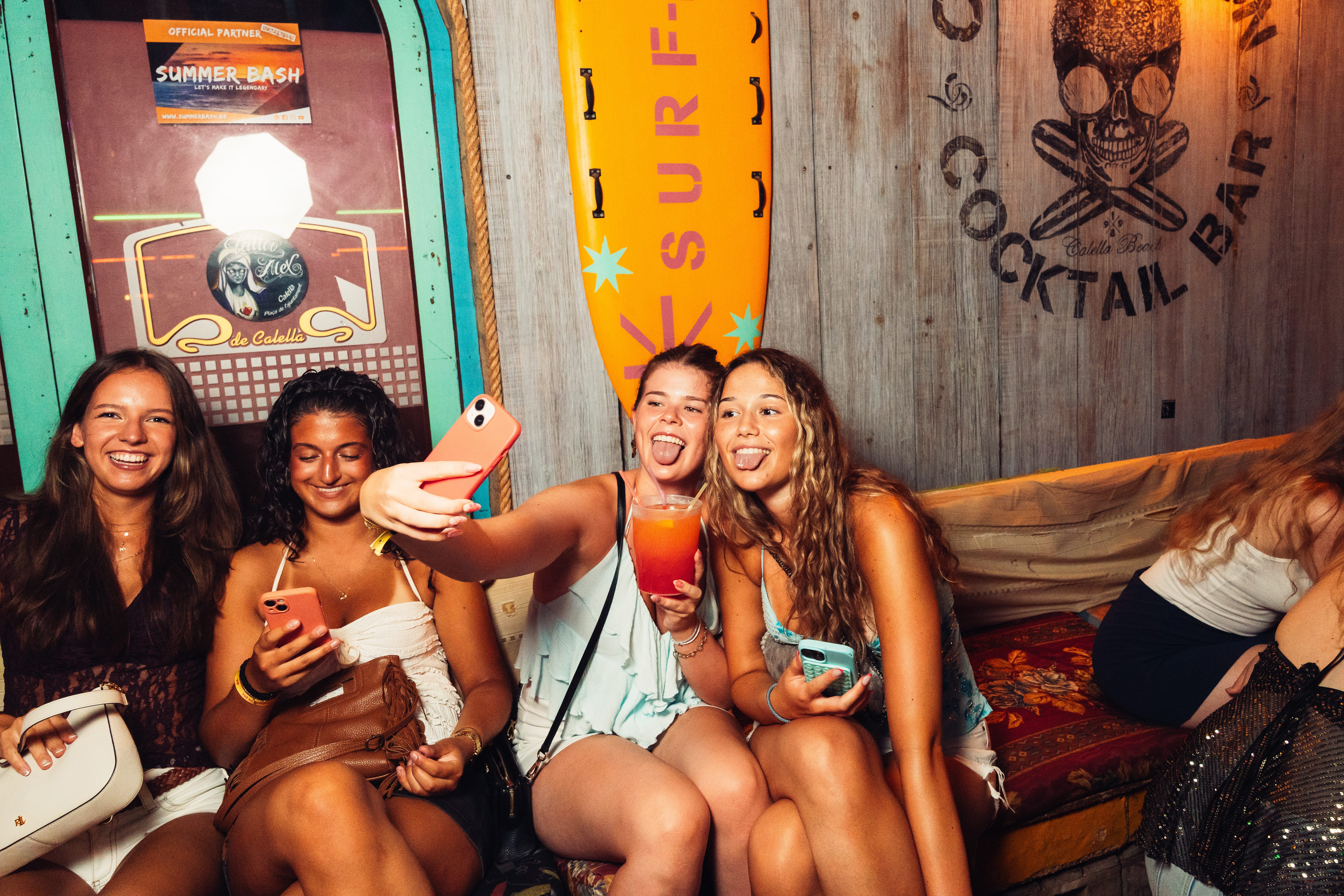 Bar Abend in Calella