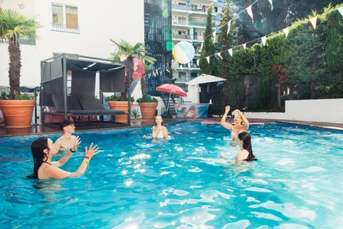 Pool im Partyclub Las Vegas