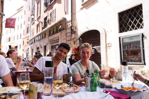 Pizza und la dolce Vita