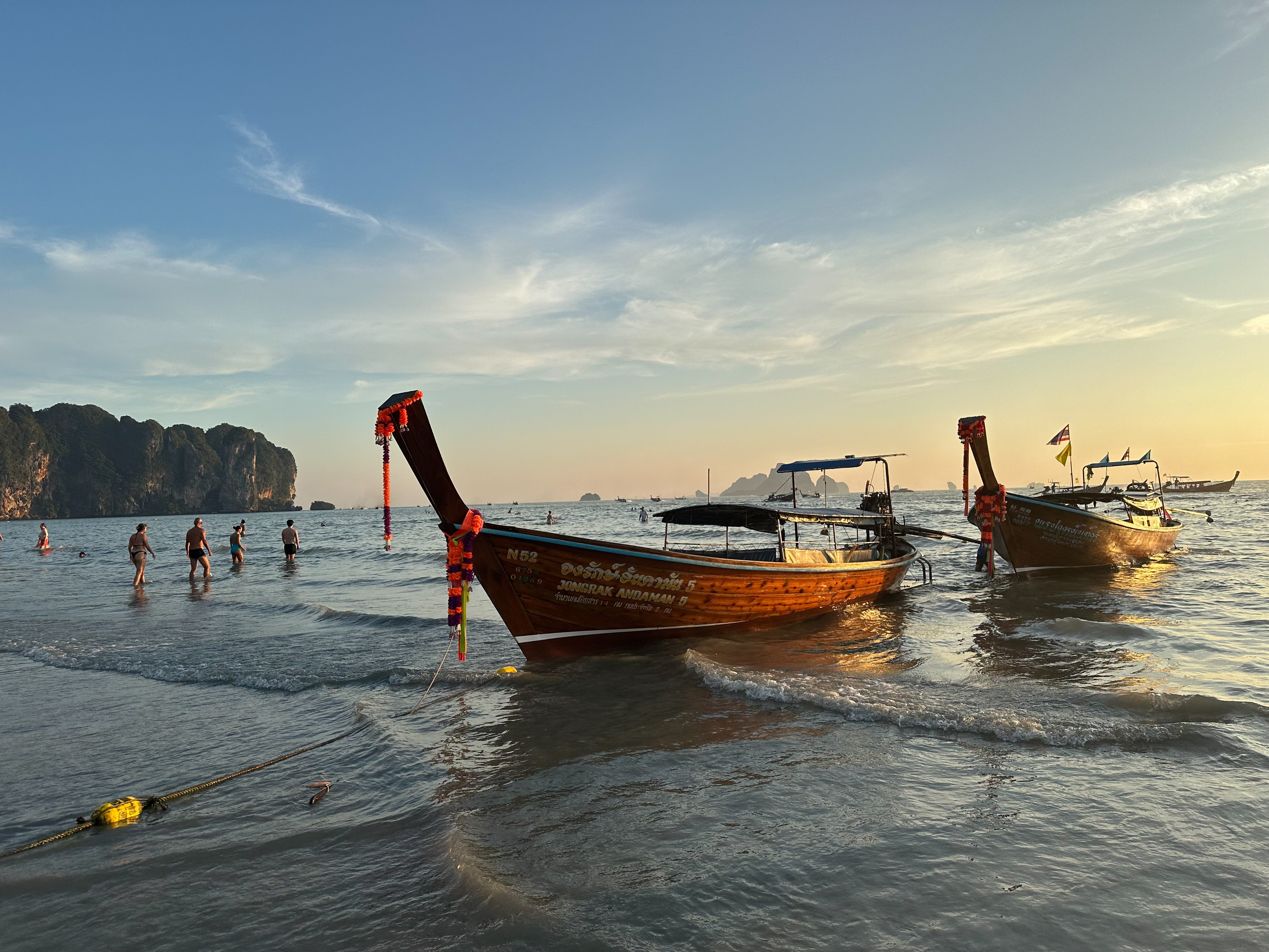 Longtailboot in Ao Nang