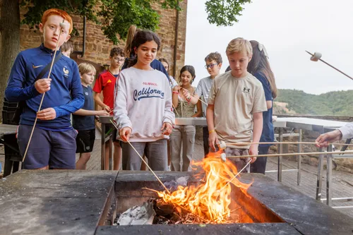 Stockbrot und Marshmallow