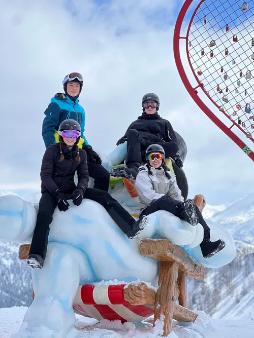 ruf Gäste auf dem Eisbär Zauchi in Zauchensee