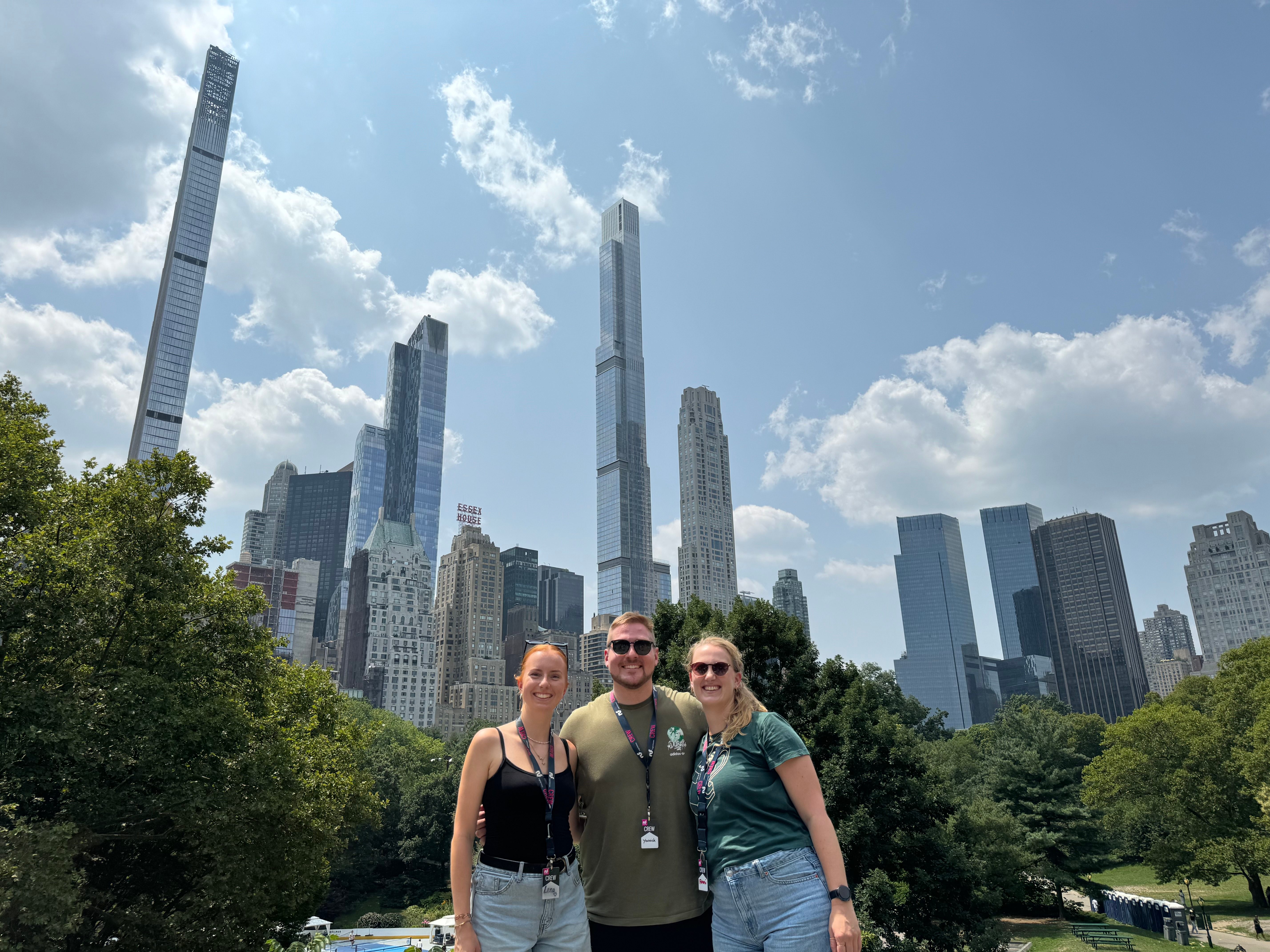 Foto vor der Skyline