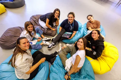 Reisegruppe in Winchester