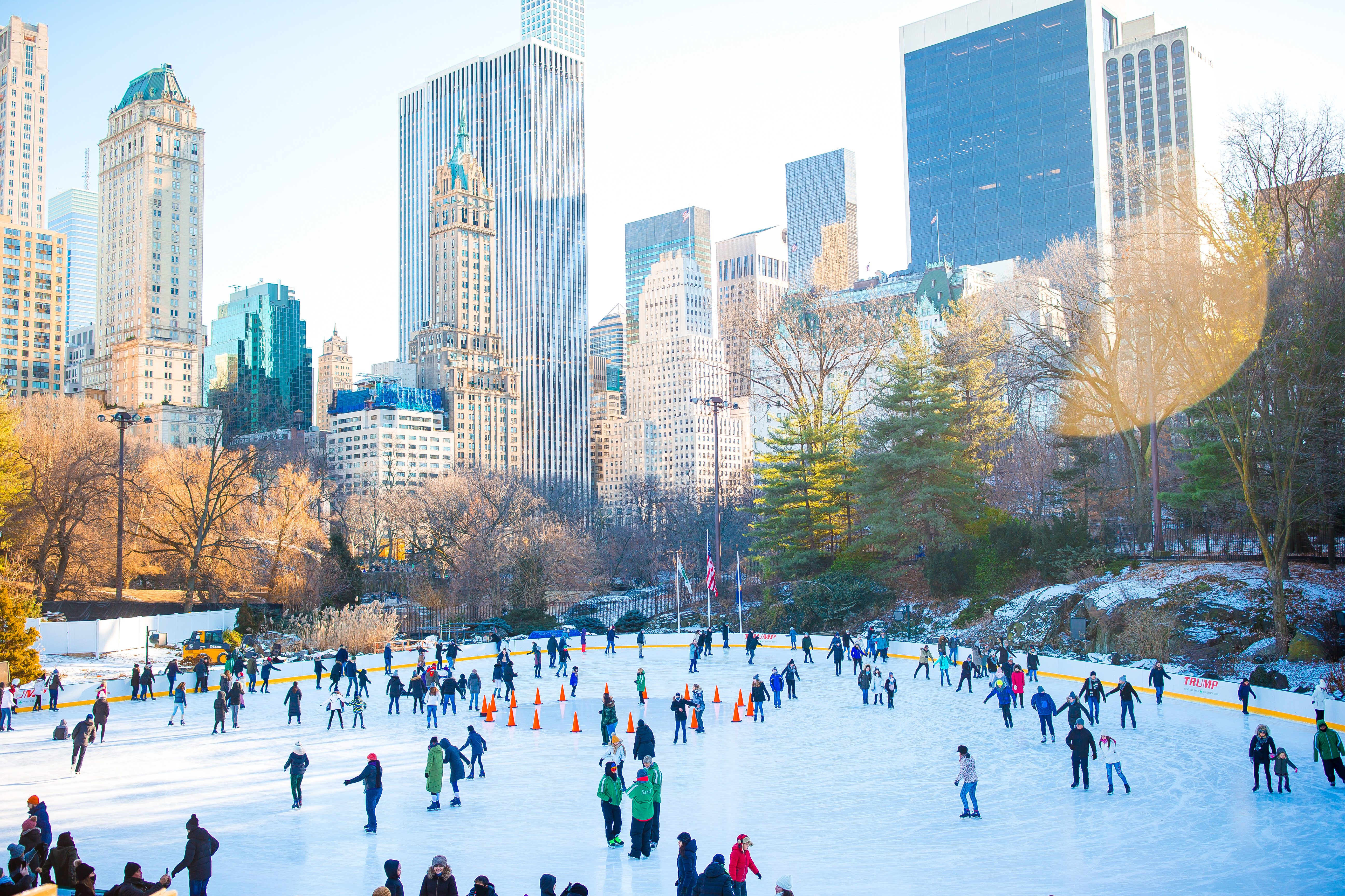 Schlittschuhfahren im Central Park