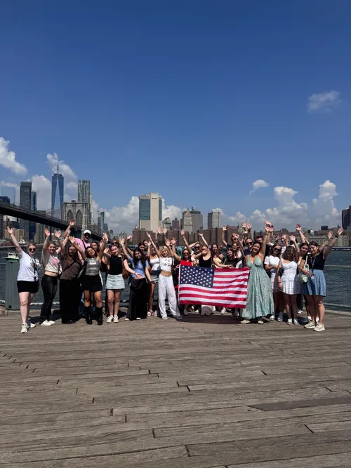 Gruppenfoto in New York