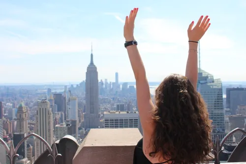 Fotospot mitten in New York