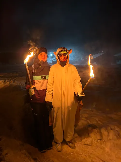 Fackelwanderung in St. Johann in Tirol