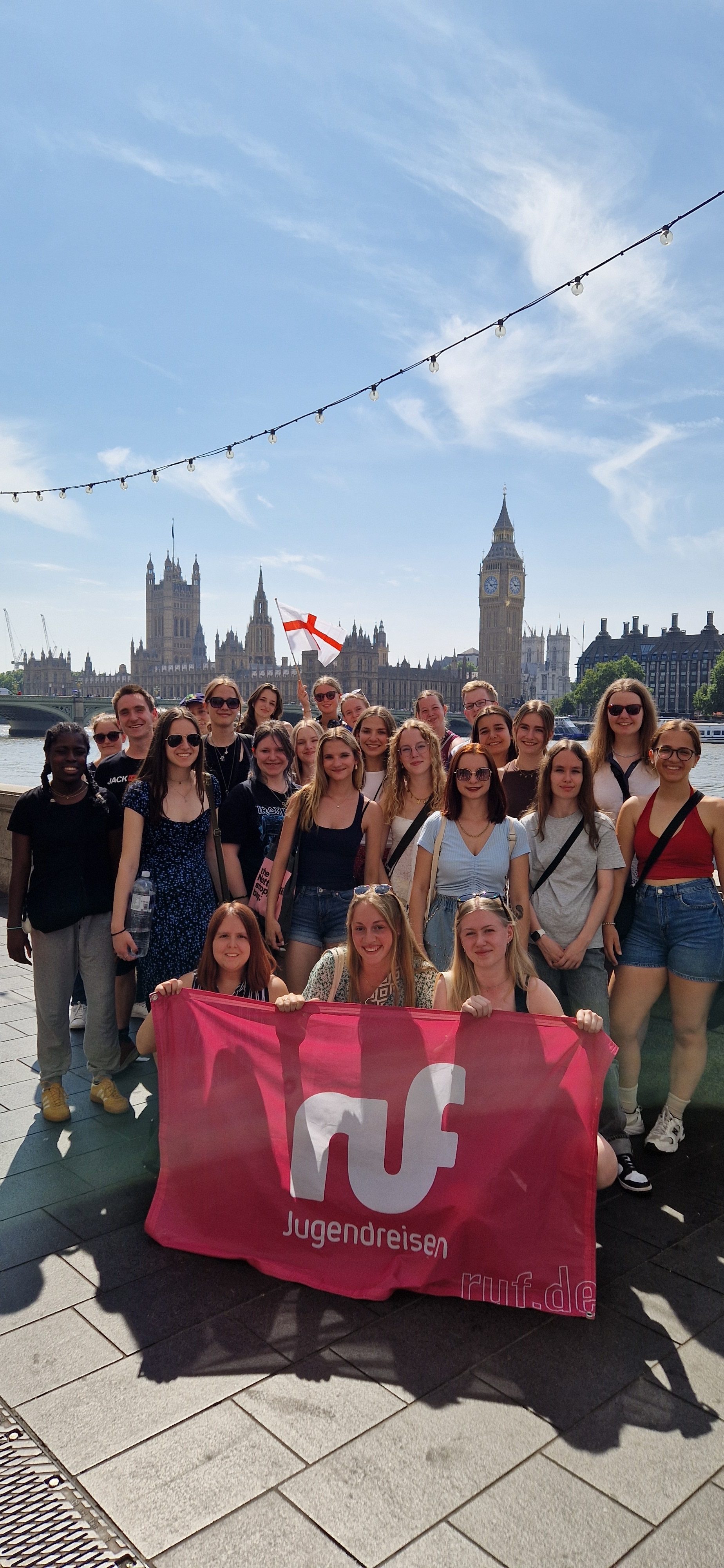 Gruppenfoto Big Ben