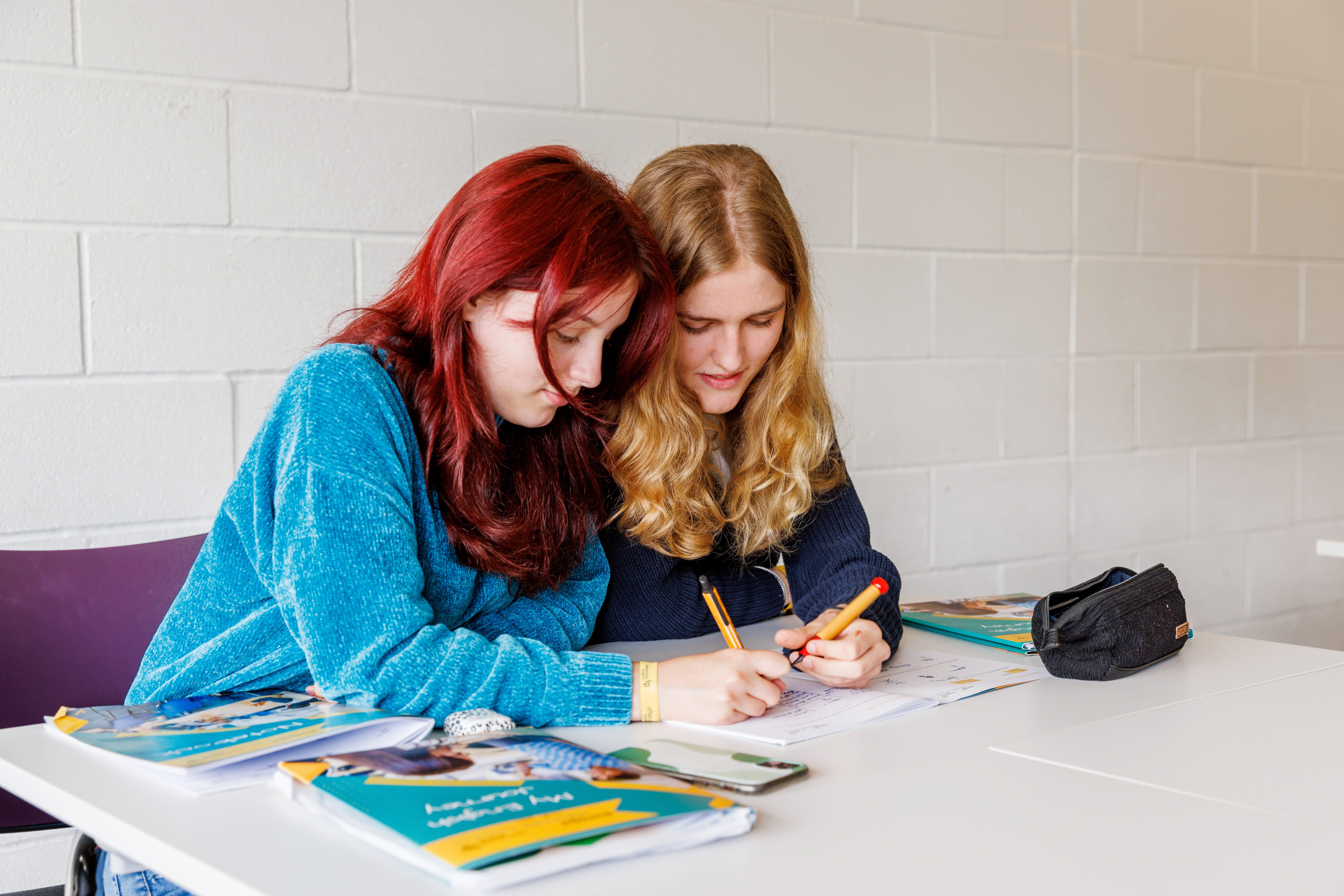 Mädchen beim Lernen
