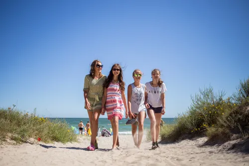 Gäste an der Nordsee