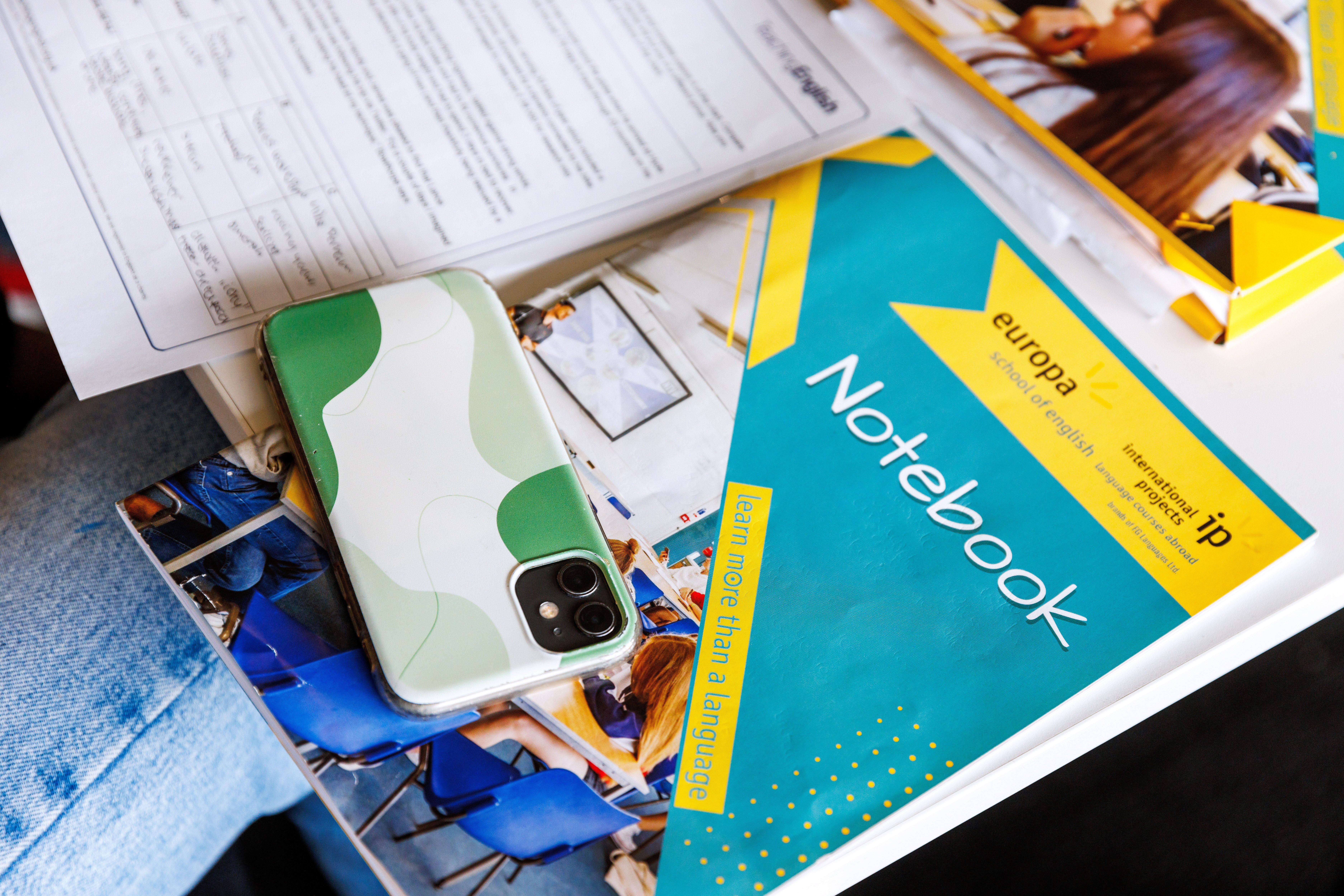 Arbeitsbuch Sprachschule