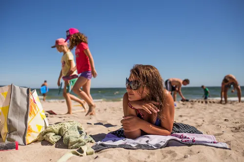 Reisegast an der Nordsee