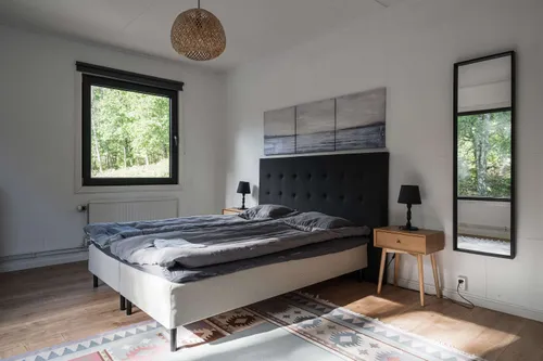 Zweibett-Zimmer im schwedischen Stil