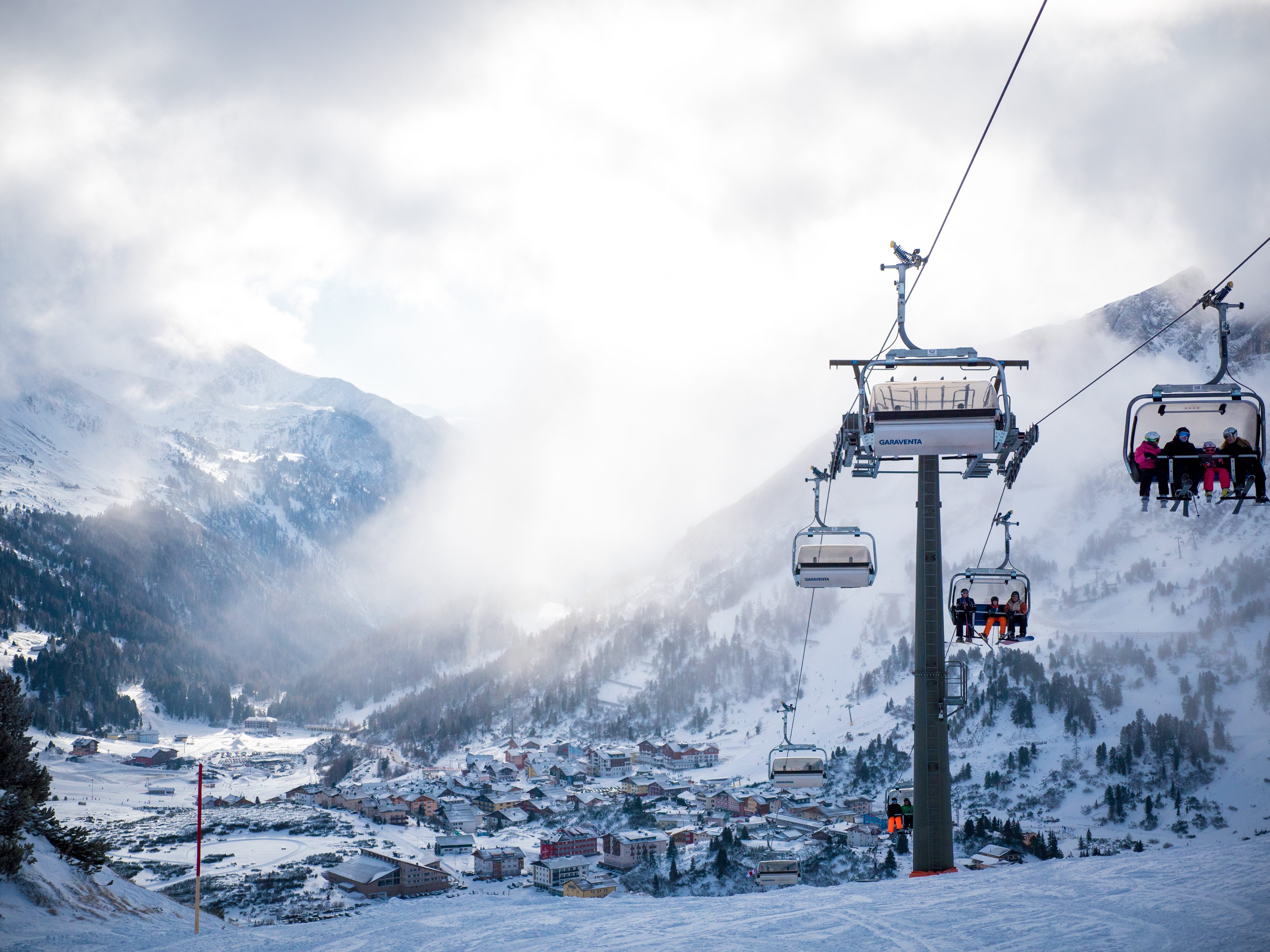 Skilift in Obertauern