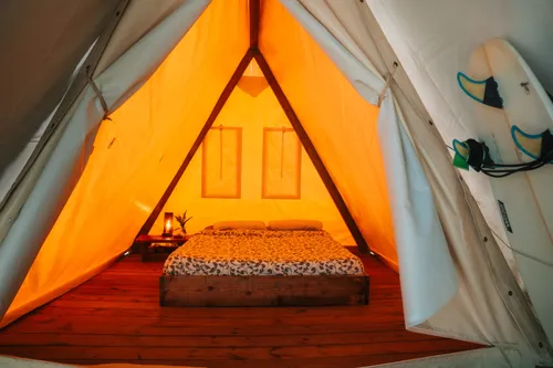 Tipi von innen