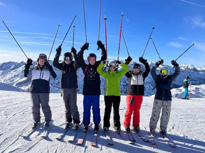 Gäste auf der Piste