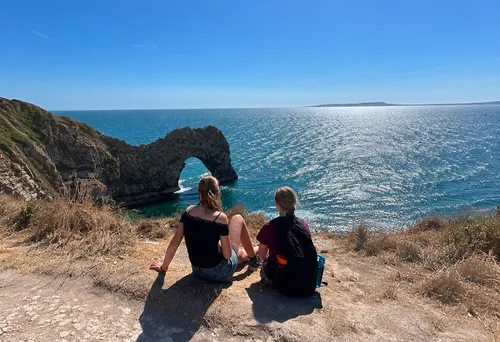 Felsbrücke Durdle Door an der Jurassic Coast